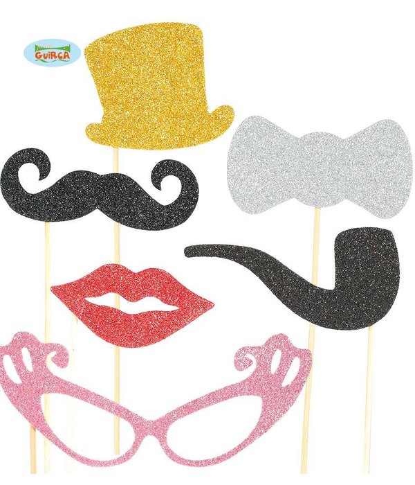 Photo Booth props 6st