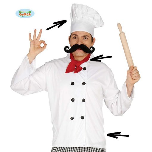 Verkleedset chef kok