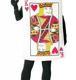 Kaart Harten koning kostuum