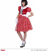 Minnie Mouse verkleedpak vrouw