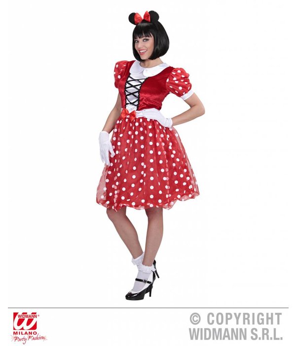 Minnie Mouse verkleedpak vrouw