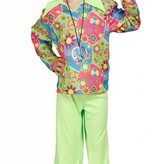 Hippie jongen flower power