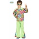 Hippie jongen flower power