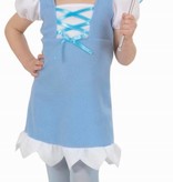 Kleine Pixie kostuum blauw