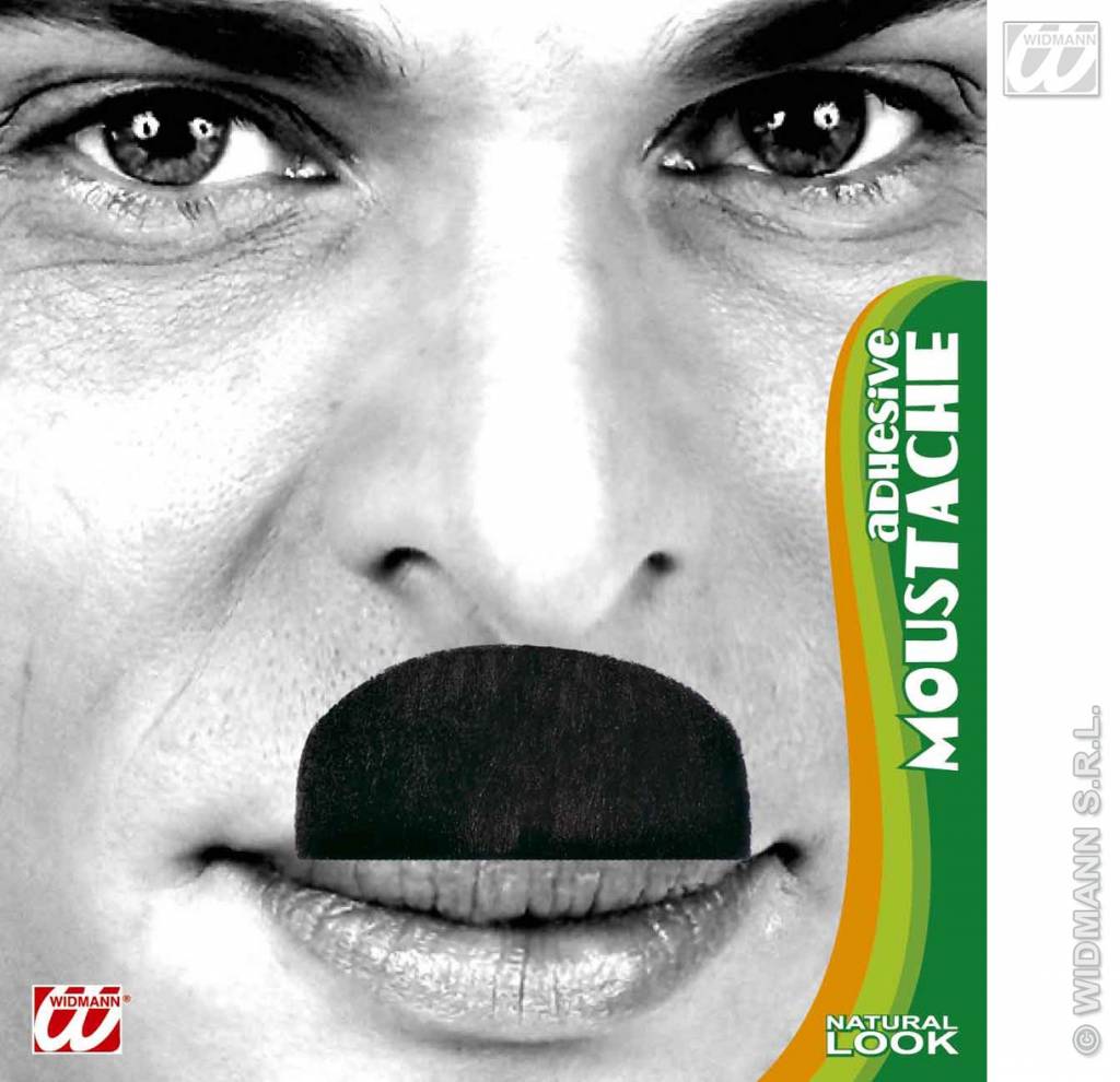 Snor zwart Chaplin