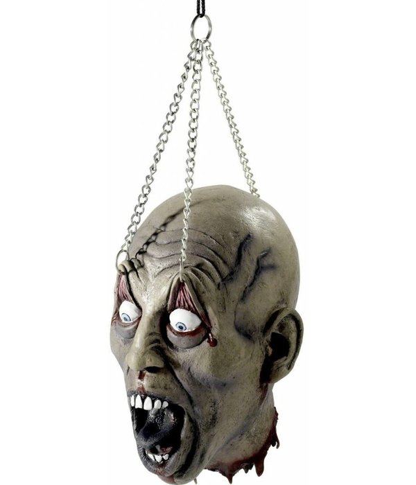 Uiteen gereten latex hoofd