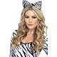 Zebra strik op hoofdband
