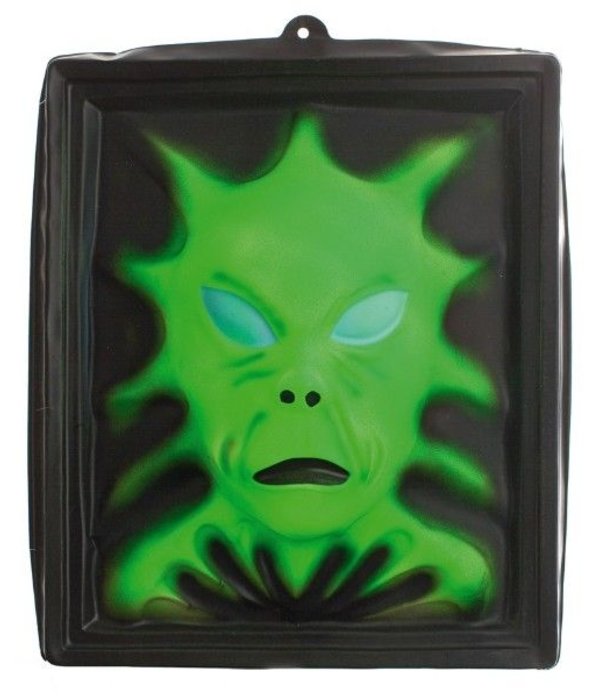 Plastic Halloween schilderij