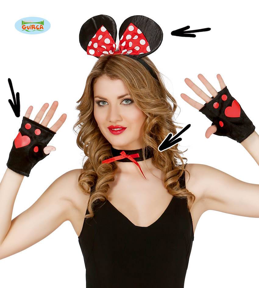 Mini mouse set 3-delig afbeelding