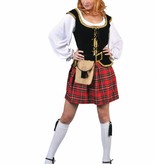 Highlander Hottie verkleedkostuum 6-delig