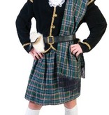 Schots verkleedpak tartan man