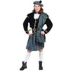 Schots verkleedpak tartan man