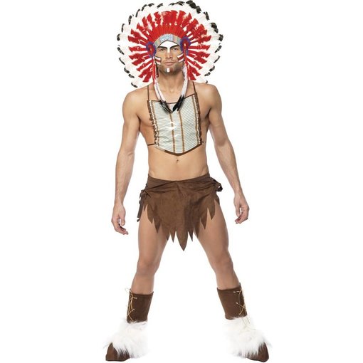 Village People Indiaan kostuum