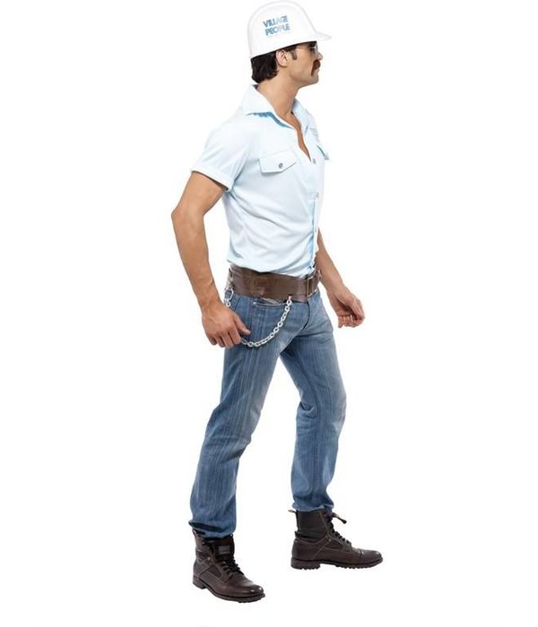 Village People Constructie werker kostuum