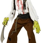 Enge Horror Piratenkostuum jongens