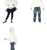 Gruwelijke Monster kostuum wit