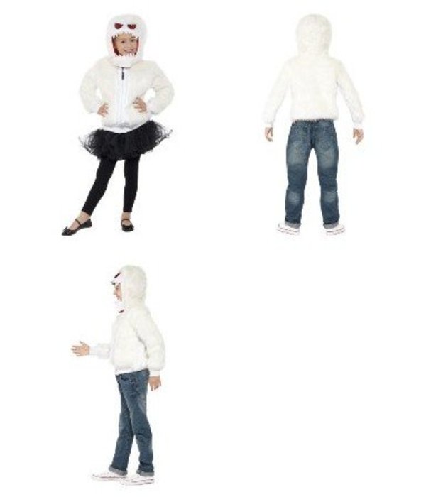 Gruwelijke Monster kostuum wit