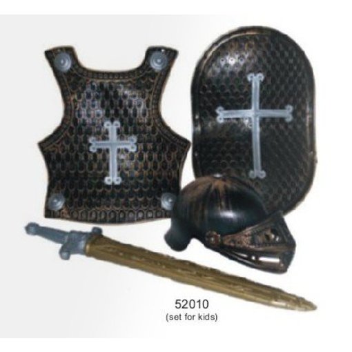 Ridderset zwart voor kinderen