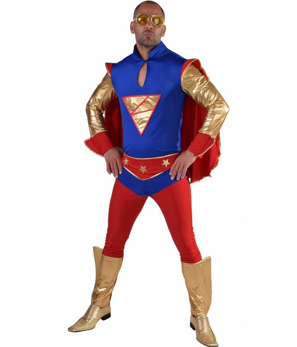Super Held kostuum heren elite