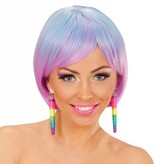 Oorbellen neon staaf