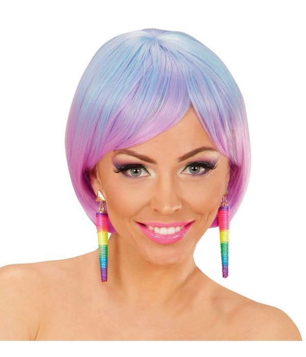 Oorbellen neon staaf