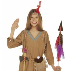 Drinkfles in suede omhulsel