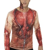 Shirt bloederige print