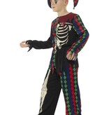 Joker skelet kostuum kind