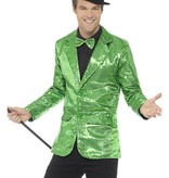 Colbert groen pailletten