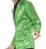 Colbert groen pailletten