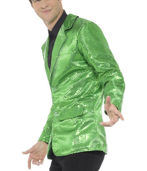 Colbert groen pailletten