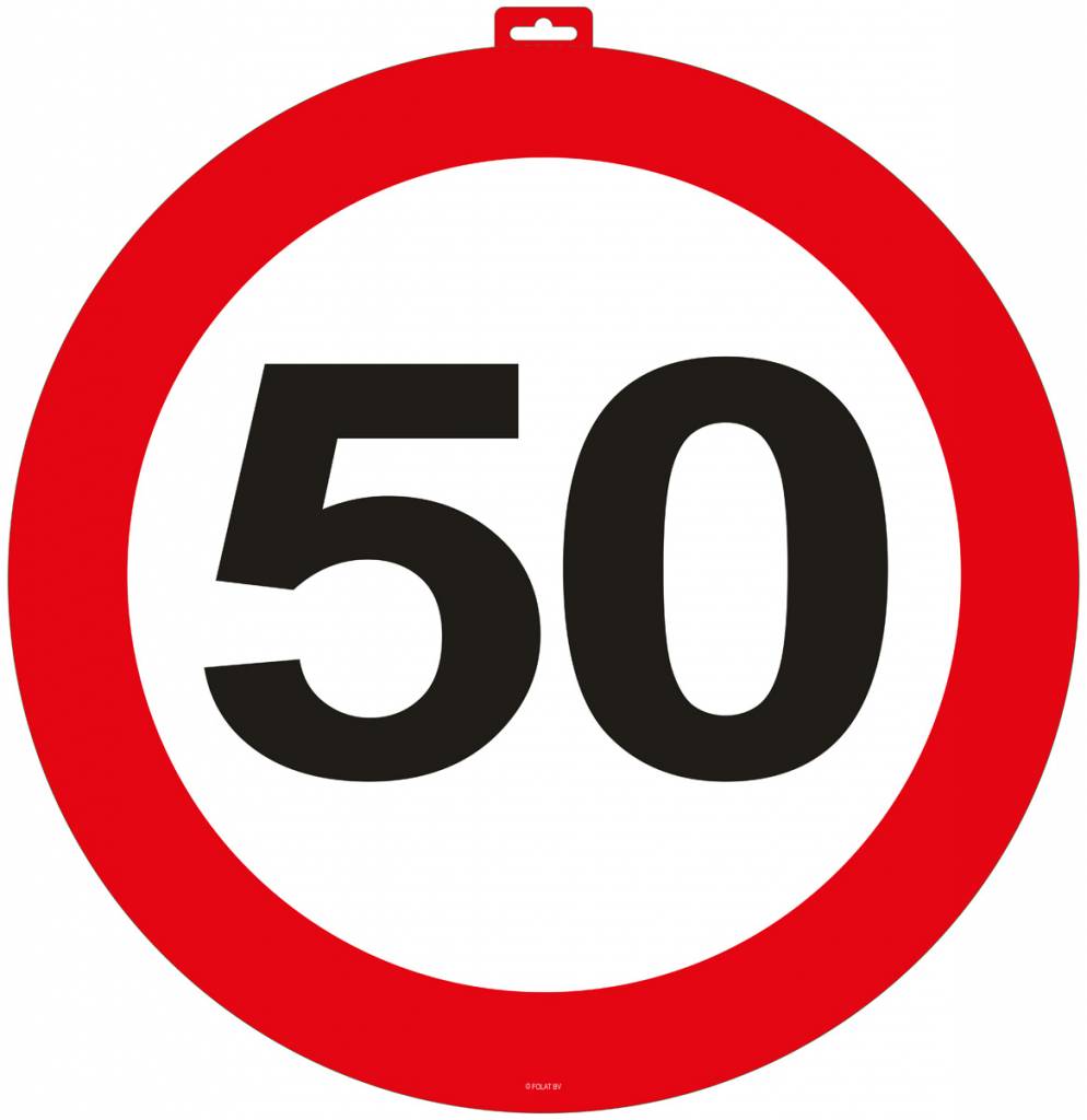 Deurbord 50 Verkeersbord 47cm afbeelding