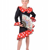 Spaanse danseres jurkje meisje