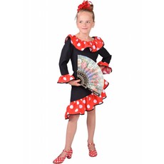 Spaanse danseres jurkje meisje