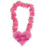 Hawaii krans roze Bride to be