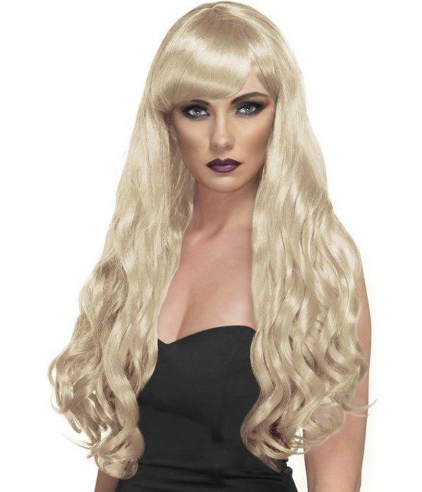 Desire pruik lang blond