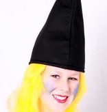 Kabouter/smurfenmuts zwart