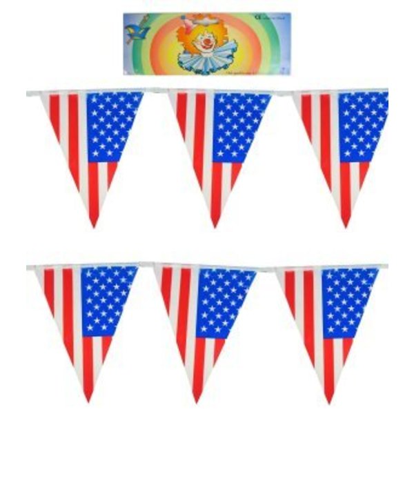 Vlaggenlijn Amerika USA 10m