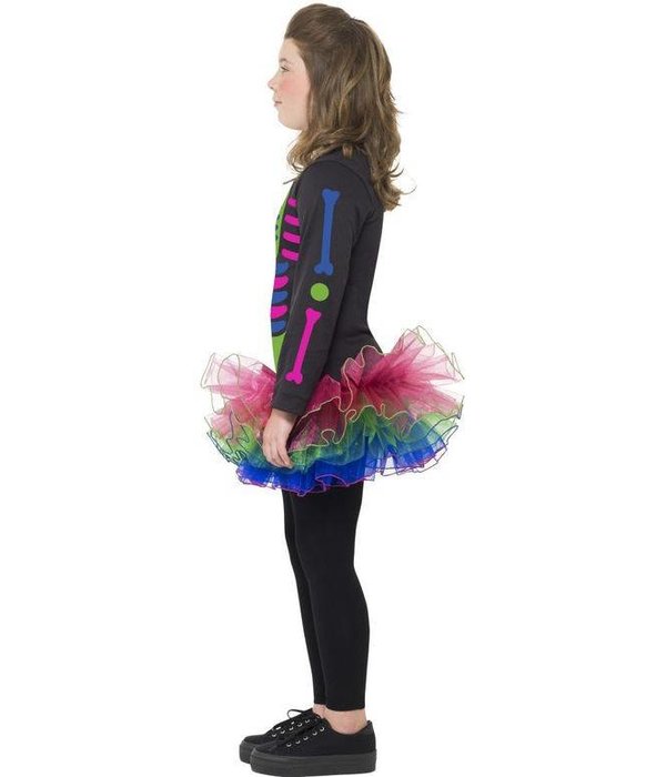 Neon Skelet pak meisje