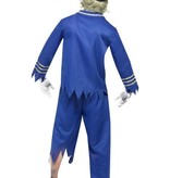 Zombie piloten kostuum man