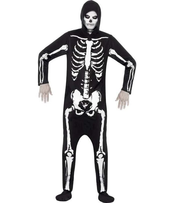 Zeug Kostuum Negen Halloween kostuum skelet - Feestbazaar.nl