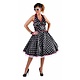 Jaren 50 jurk met halterneck