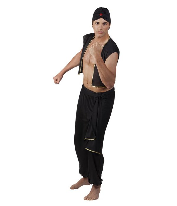 Sultan kostuum Jabril budget