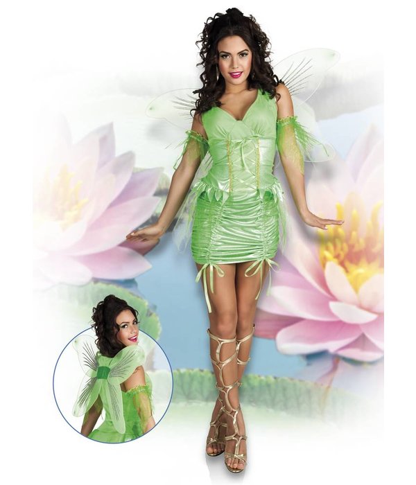 Groene Fee sexy kostuum