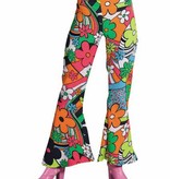 Hippie broek dames Woodstock new