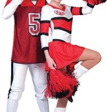 Cheerleader jurk Cherry