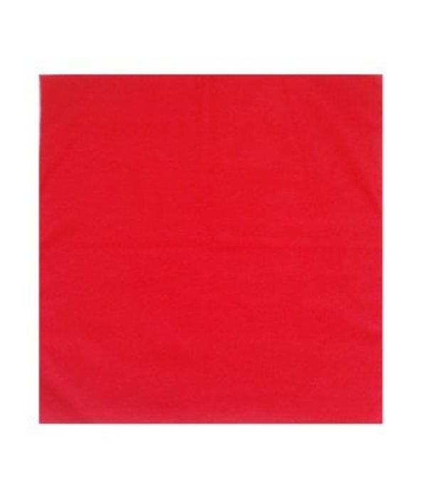 Boerenzakdoek uni rood