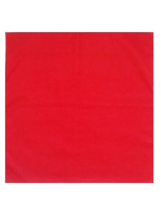Boerenzakdoek uni rood afbeelding