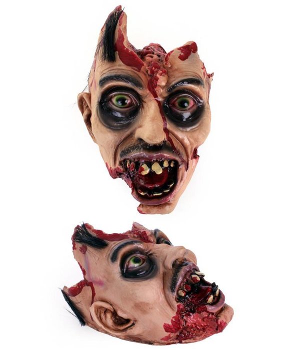 Hoofd met open schedel