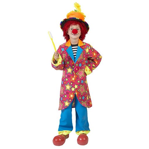 Clownspak jongen Stars